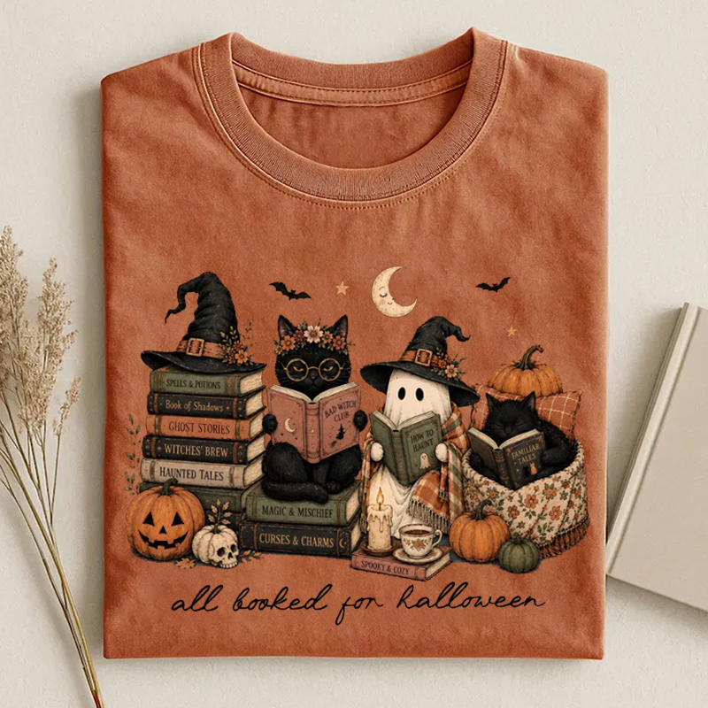 All Booked For Halloween - Halloween Shirt