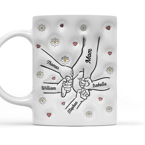 A Mothers Arms Are Made Of Tenderness - Personalized 3D Mug-Myprintsy