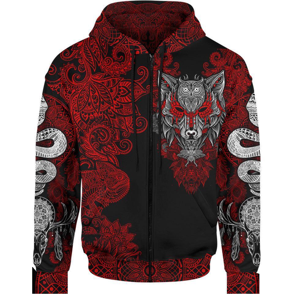 Alpha Zip Hoodie-Myprintsy