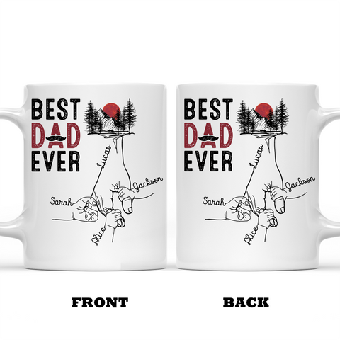 Best Dad Ever - Personalized Coffee Mug-Myprintsy