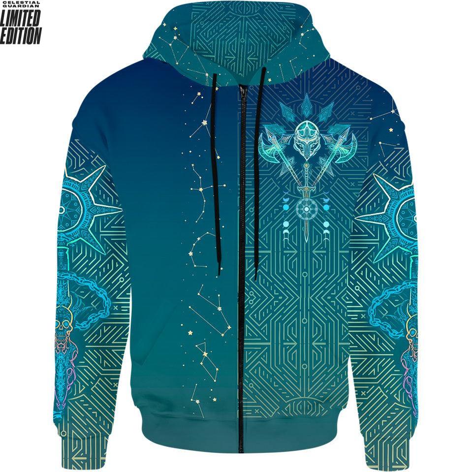 Celestial Guardian Limited Edition Zip Hoodie