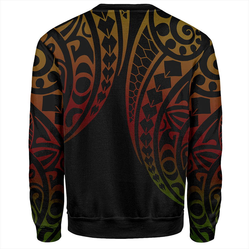 Cook Islands Sweatshirt Kakau Style