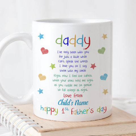 Daddy I've Only Been With You - Personalized Coffee Mug - Happy Father's Day-Myprintsy