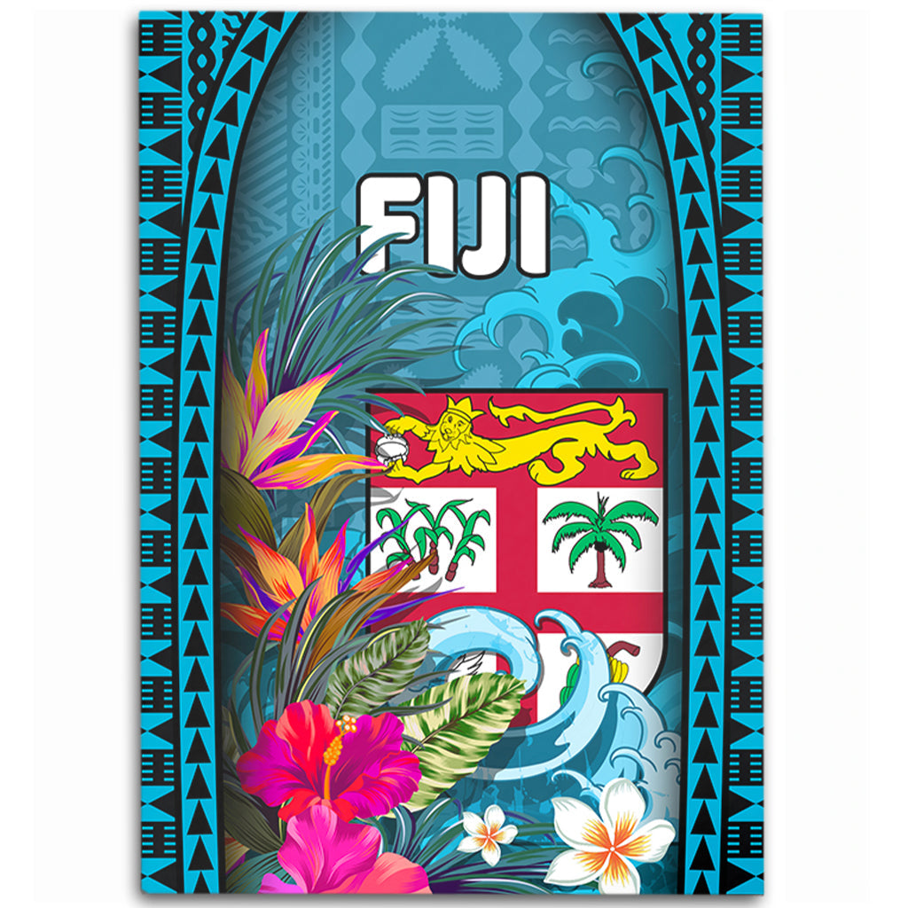 Fiji Area Rug Bula Islands Wave Tropical-Myprintsy