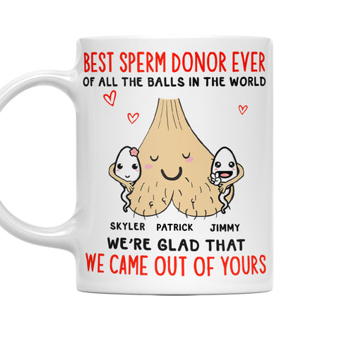 Glad We Came Out Of Your - Personalized Coffee Mug-Myprintsy