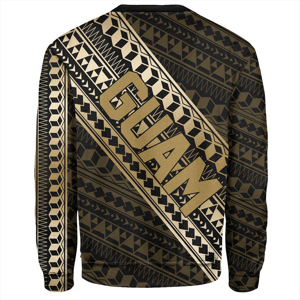 Guam Sweatshirt Tribal Tattoo Style-Myprintsy