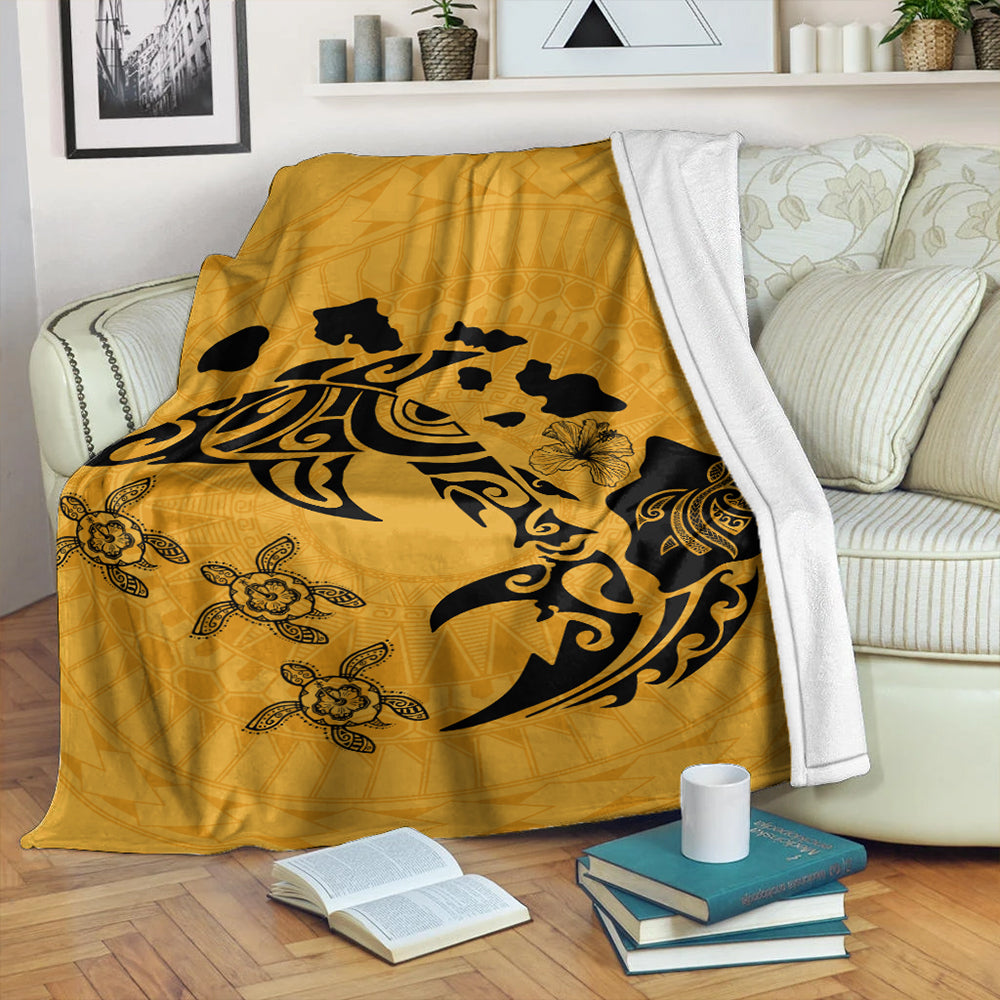 Hawaii Premium Blanket Love Animal Polynesian-Myprintsy