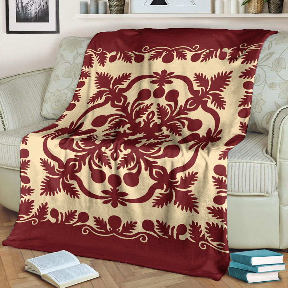 Hawaii Premium Blanket Quilt Royal-Myprintsy