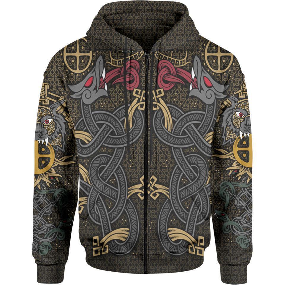 Loki'S Children Zip Hoodie