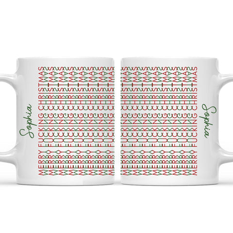Merry F*cking Christmas - Personalized Funny Mug