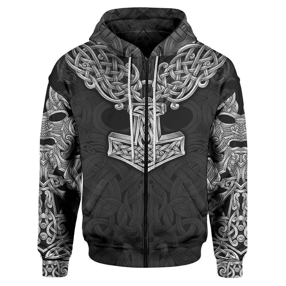 Mjolnir Zip Hoodie