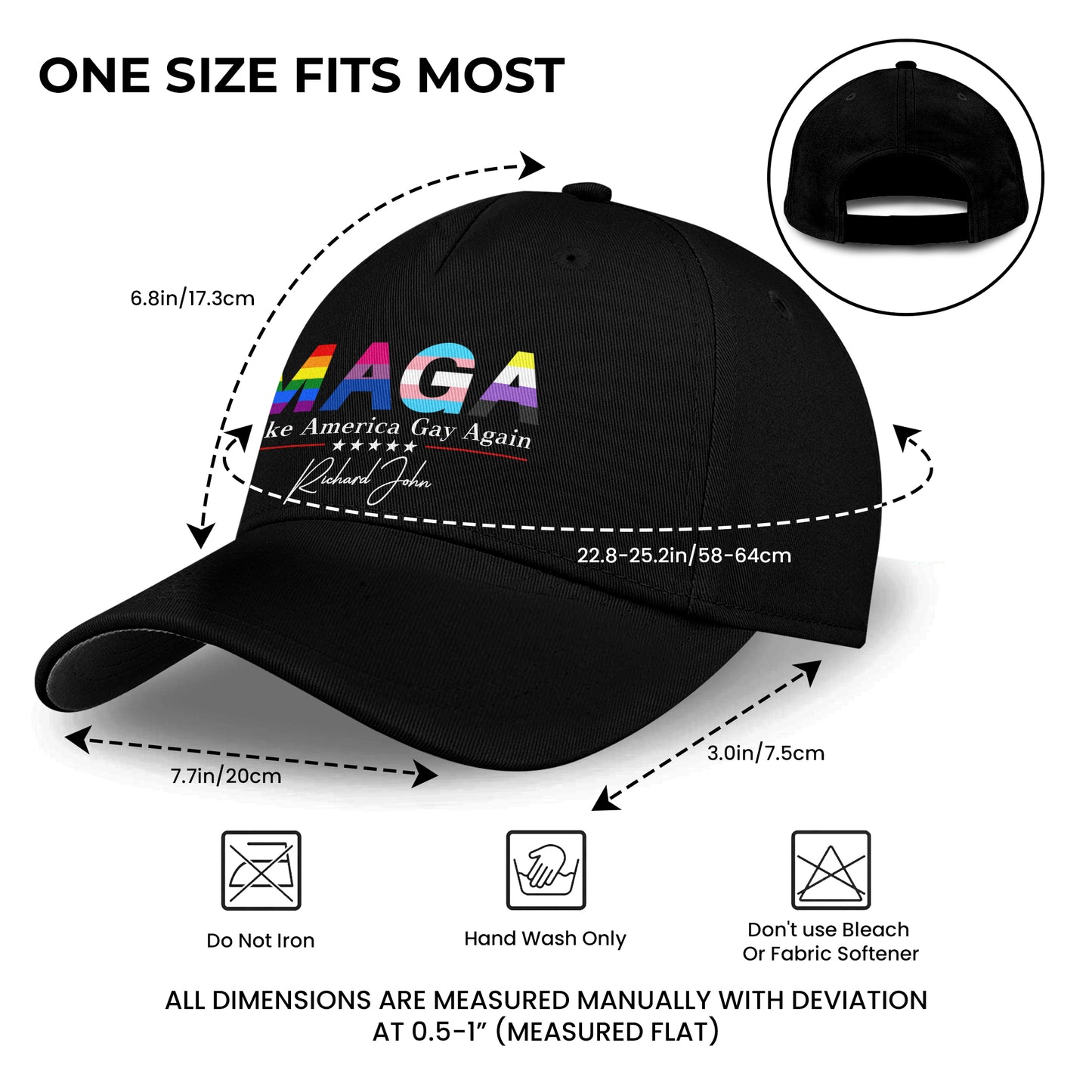 Make America Gay Again - Personalized Classic Cap