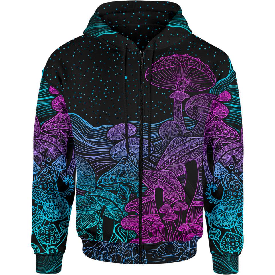 Mycelia Zip Hoodie