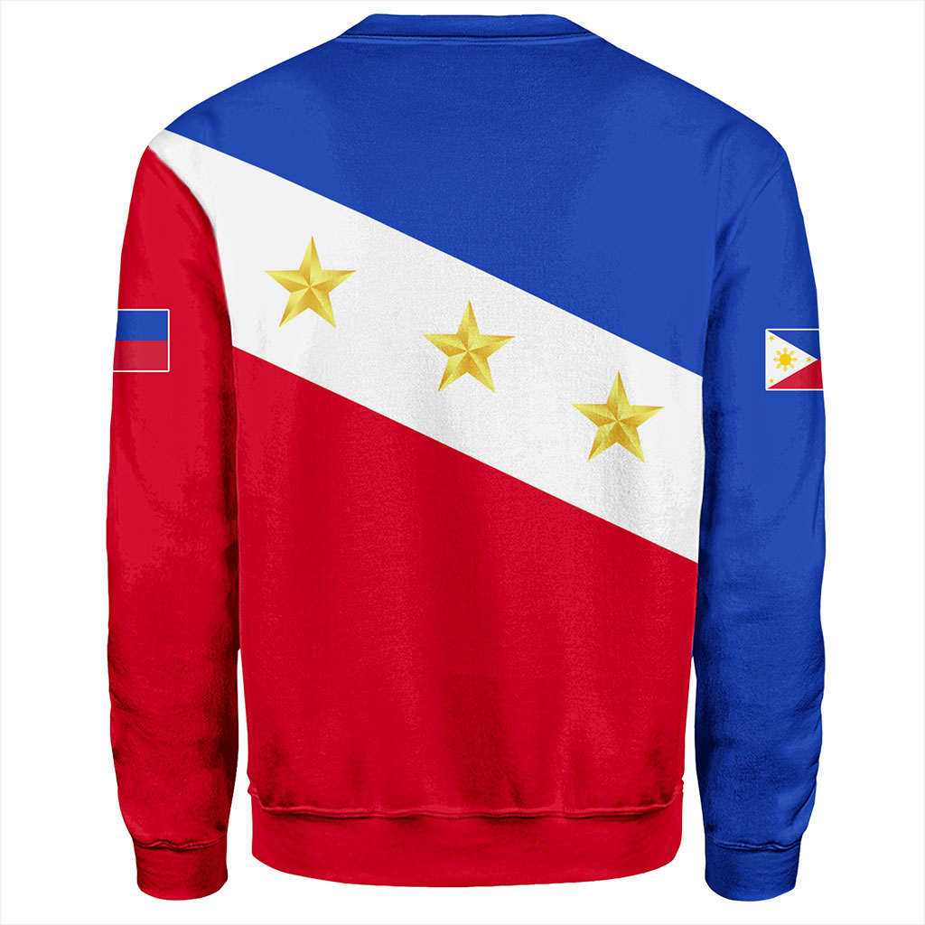 Philippines Filipinos Sweatshirt Flag Sun Style-Myprintsy