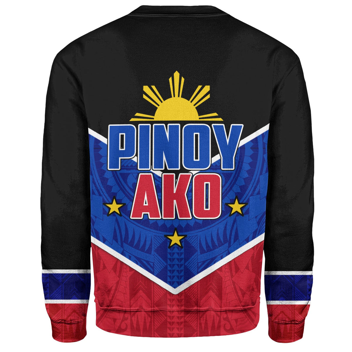 Philippines Filipinos Sweatshirt Pinoy Ako Style-Myprintsy