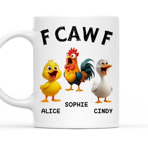 F CAW F - Personalized Coffee Mug