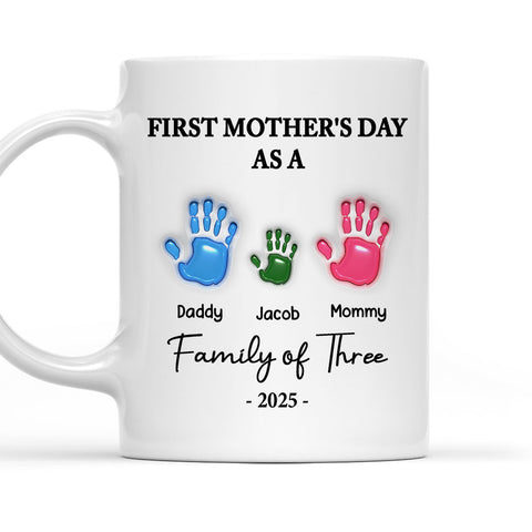 First Mother Day - Personalized 3D Mug