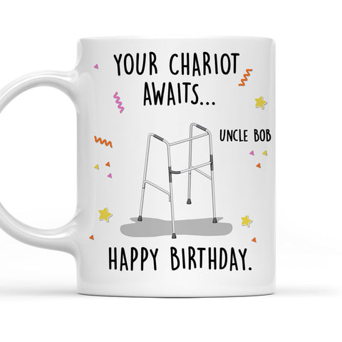 Your Chariot Awaits - Personalized Coffee Mug