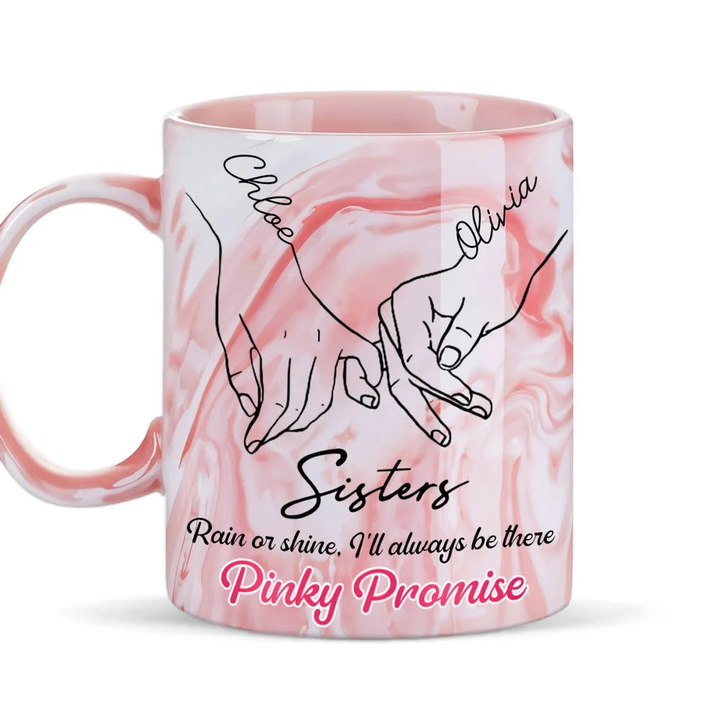 Rain Or Shine, I'll Always Be There Custom Mug - Personalized Coffee Mug-Myprintsy