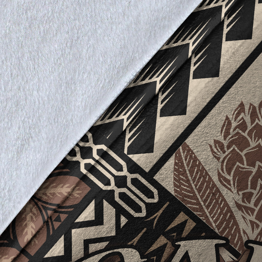 Samoa Premium Blanket Samoan Siapo Motif Classic Style-Myprintsy