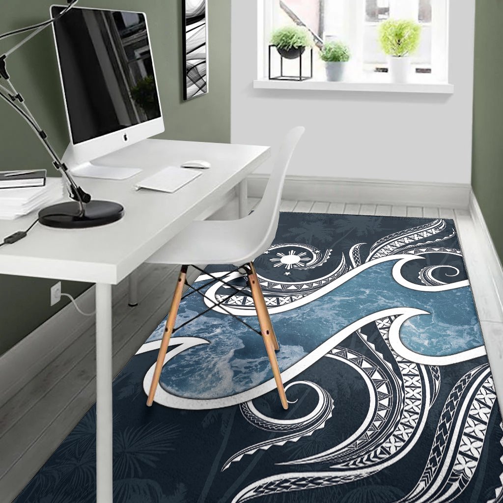 The Philippines Area Rug - Ocean Style-Myprintsy