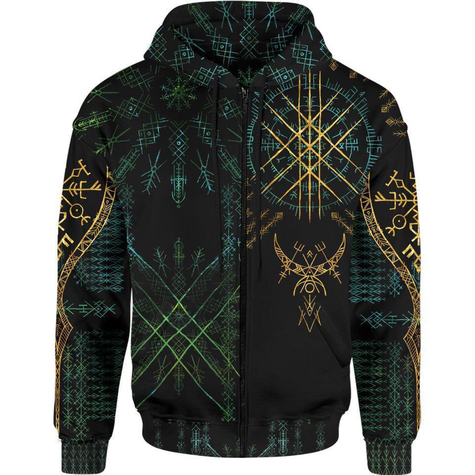Web Of Fate Zip Hoodie - Limited