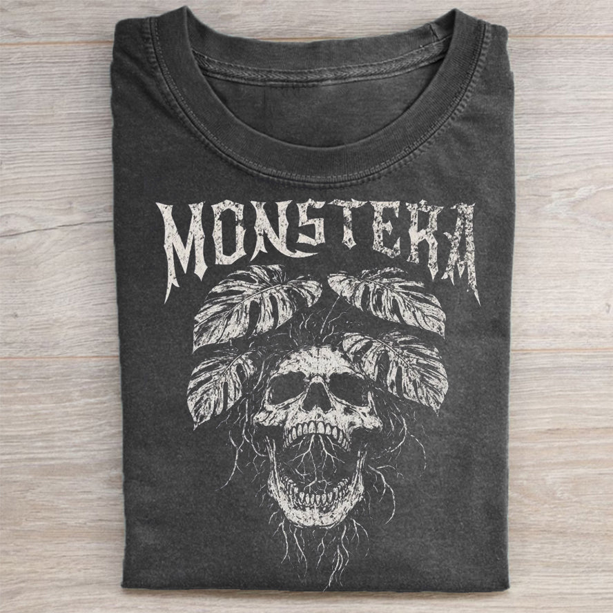 Funny Plant Lover Monstera - Halloween Shirt