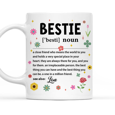 Bestie Definition - Personalized Coffee Mug