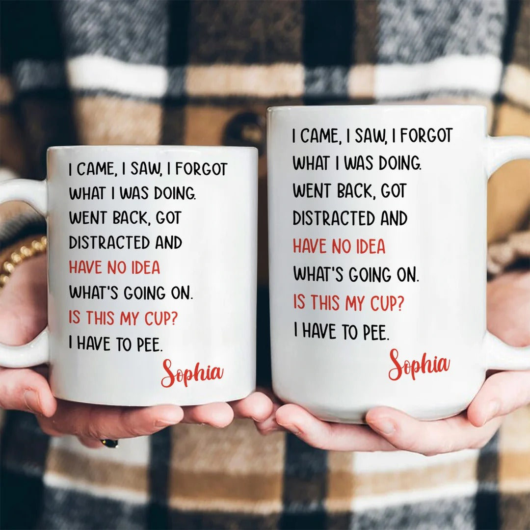 Is This My Cup - Personalized Ceramic Coffee Mug