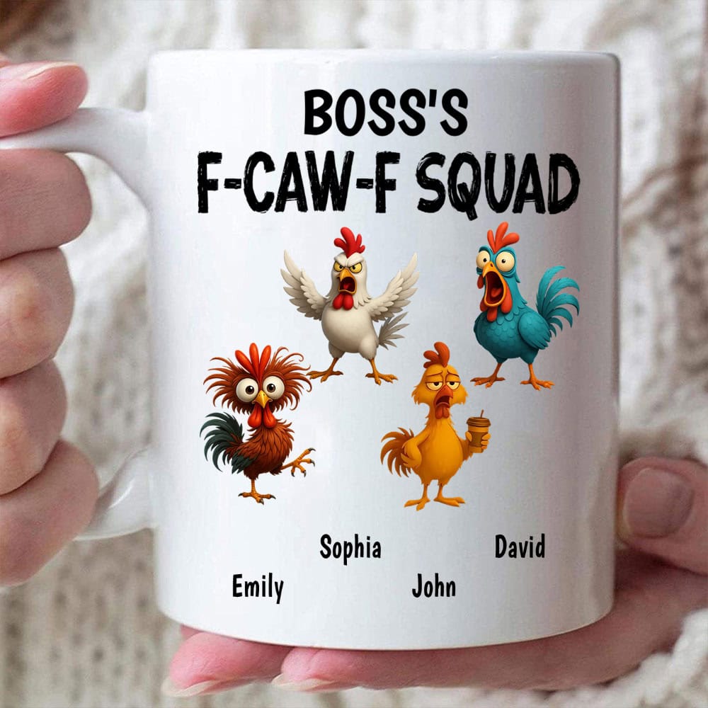 Boss FCAWF Squad - Personalized Funny Mug