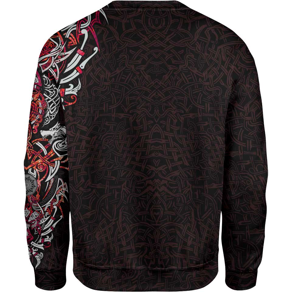 Fenrir Sweater - Crimson Edition
