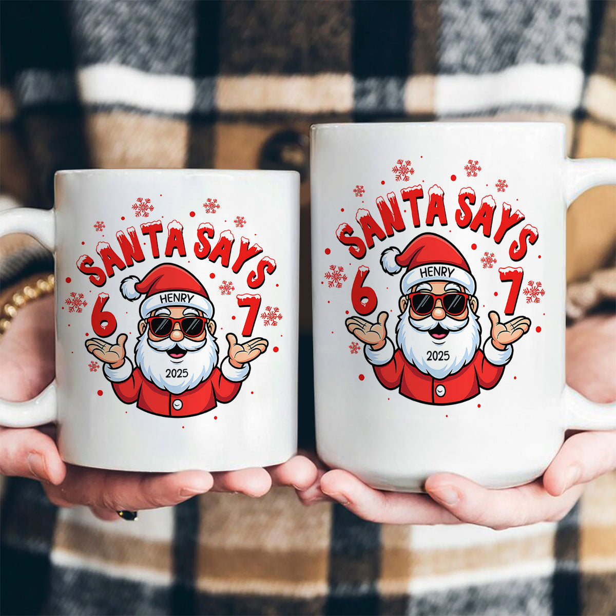 Six Seven 67 Funny Slang Gift For Teen - Personalized Coffee Mug