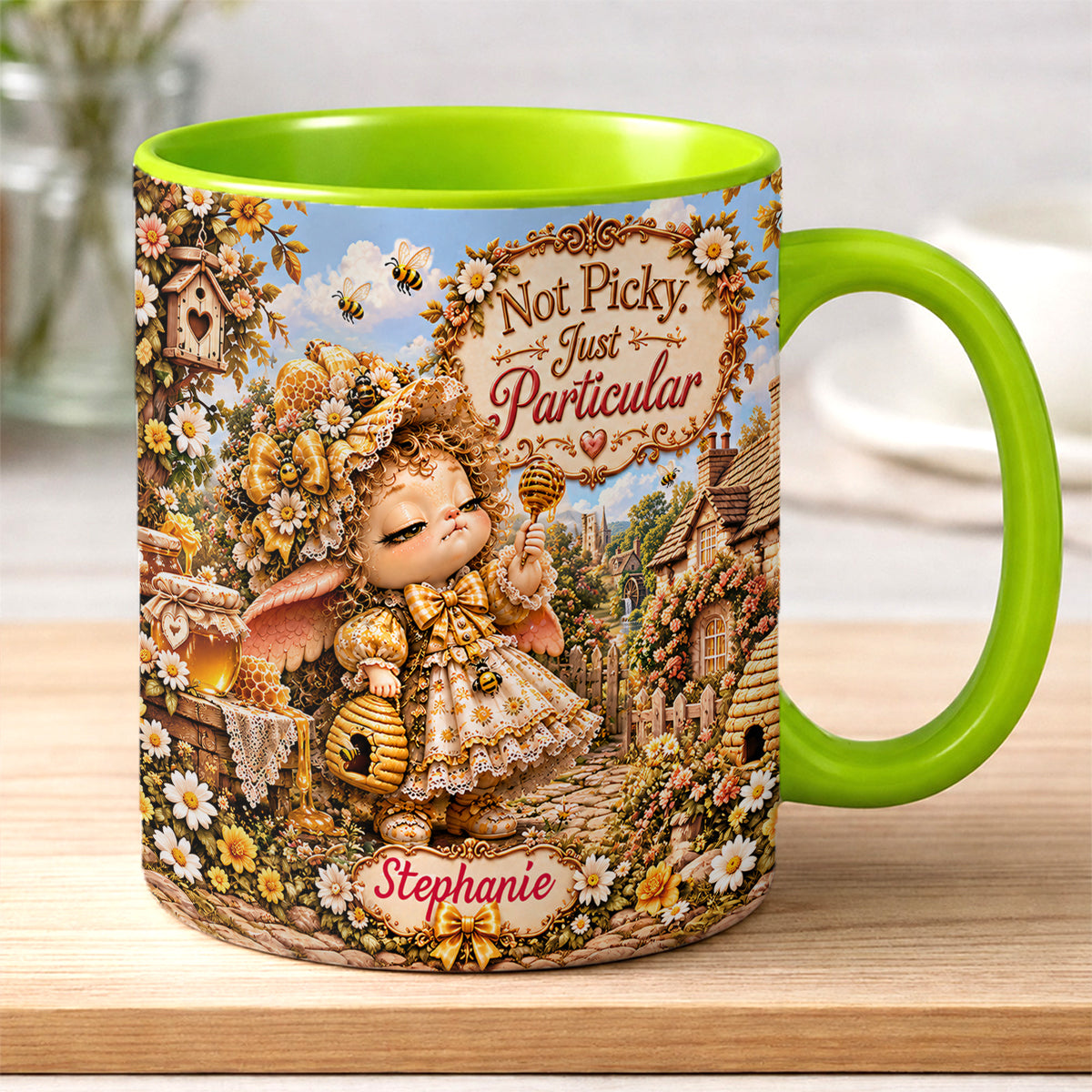 Not Picky Just Particular - Personalized The Pifflewick 3D Accent Mug
