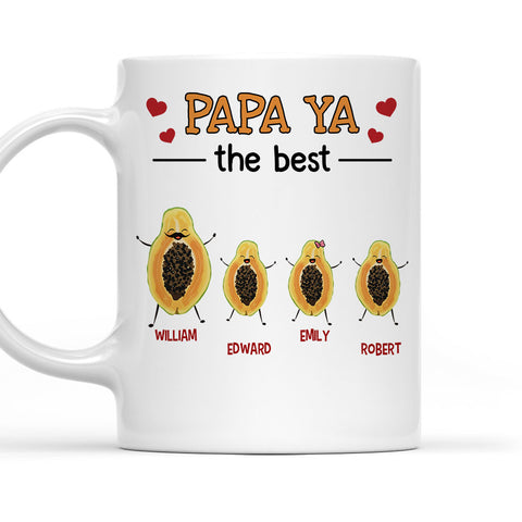 Papaya The Best - Personalized Coffee Mug
