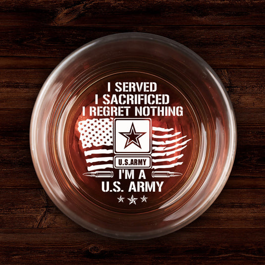 Engraved Whiskey Glass