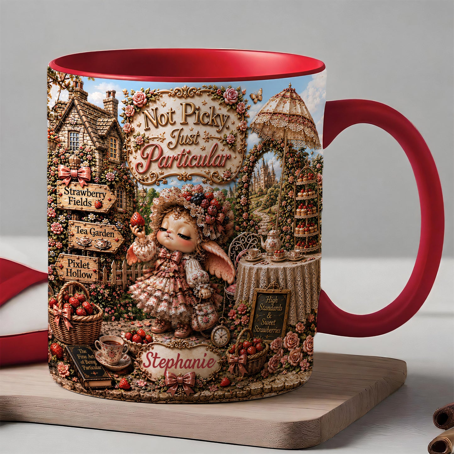 Not Picky Just Particular - Personalized The Pifflewick Accent Mug