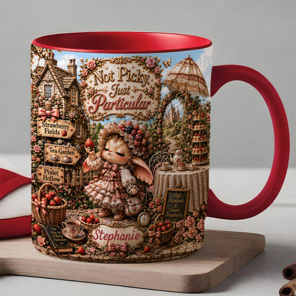 Not Picky Just Particular - Personalized The Pifflewick Accent Mug
