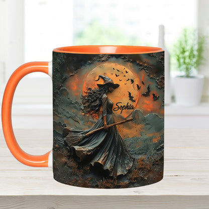 Beautiful Witch - Personalized Witch Accent Mug