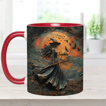 Beautiful Witch - Personalized Witch Accent Mug