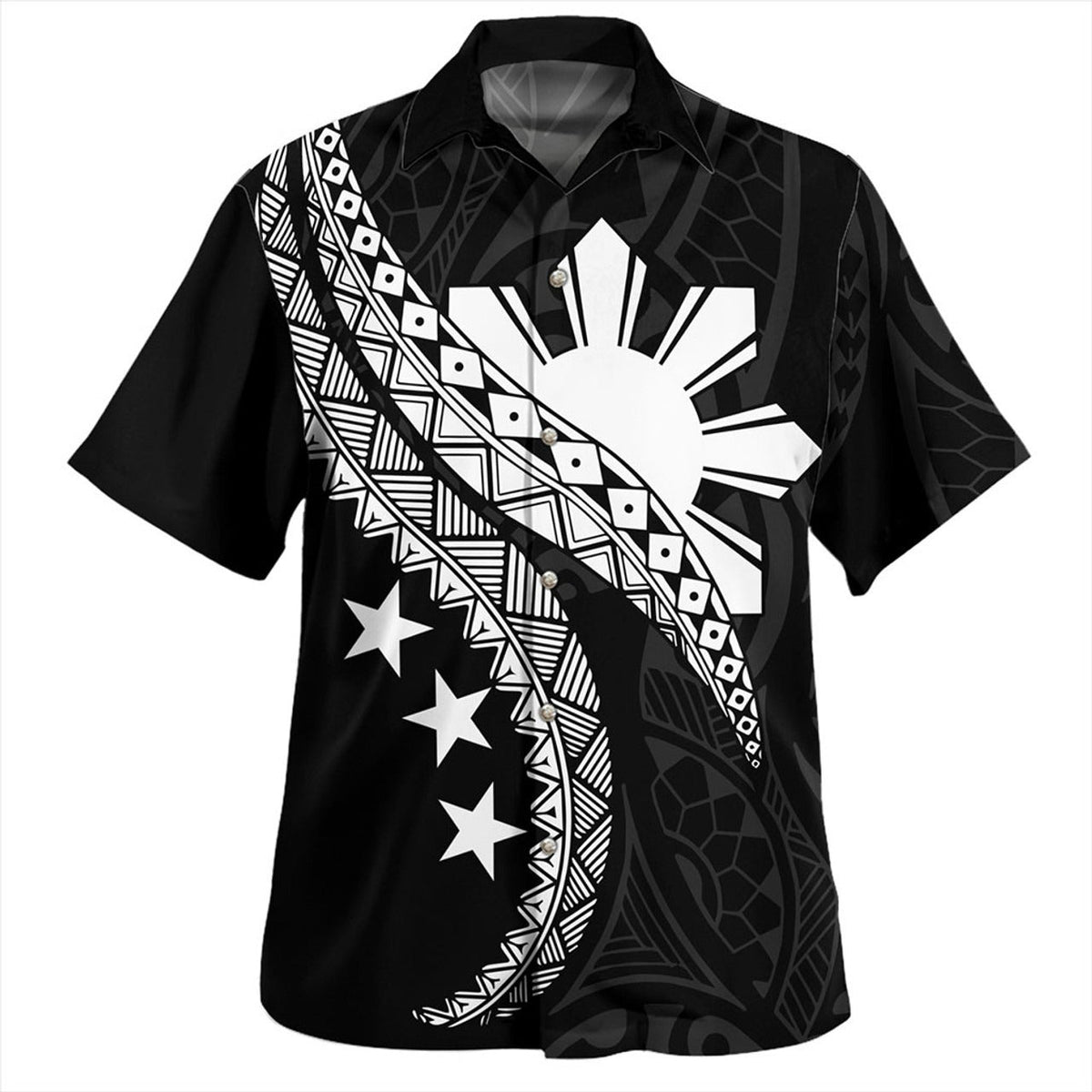 Philippines Filipinos Hawaiian Shirt Filipinos Sun Tattoo Artist
