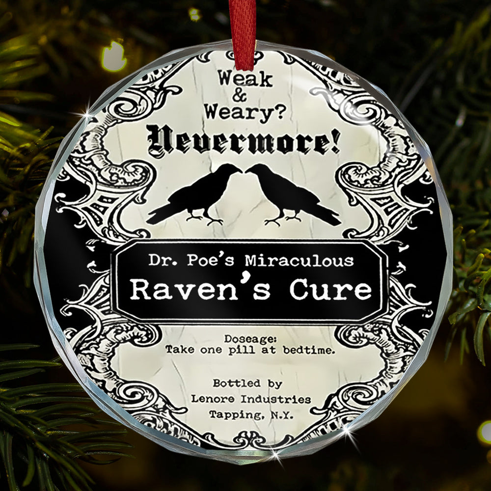 Circle Glass Ornament