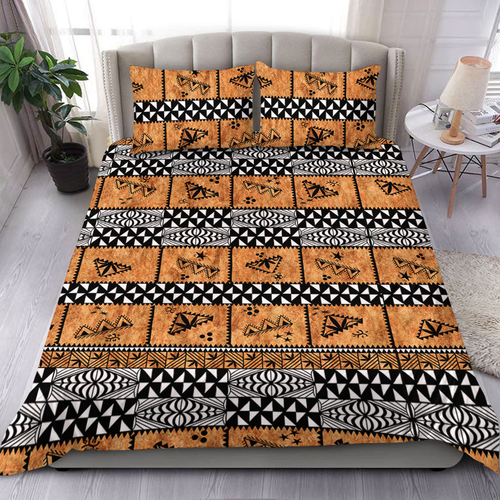 Tonga Bedding Set Tapa Pattern