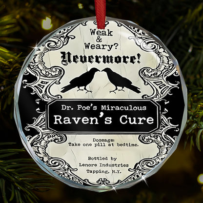 Circle Glass Ornament