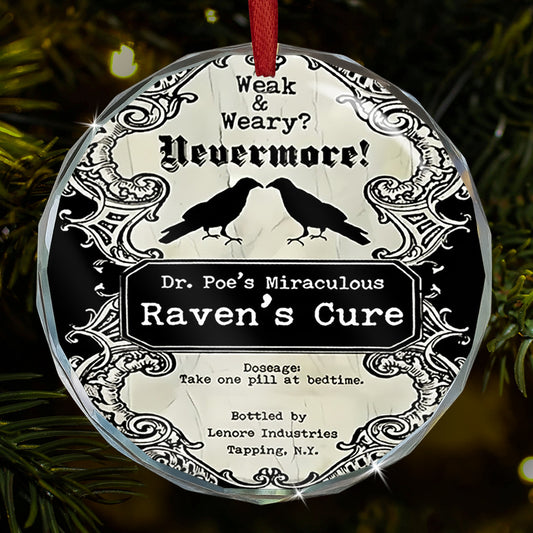 Circle Glass Ornament