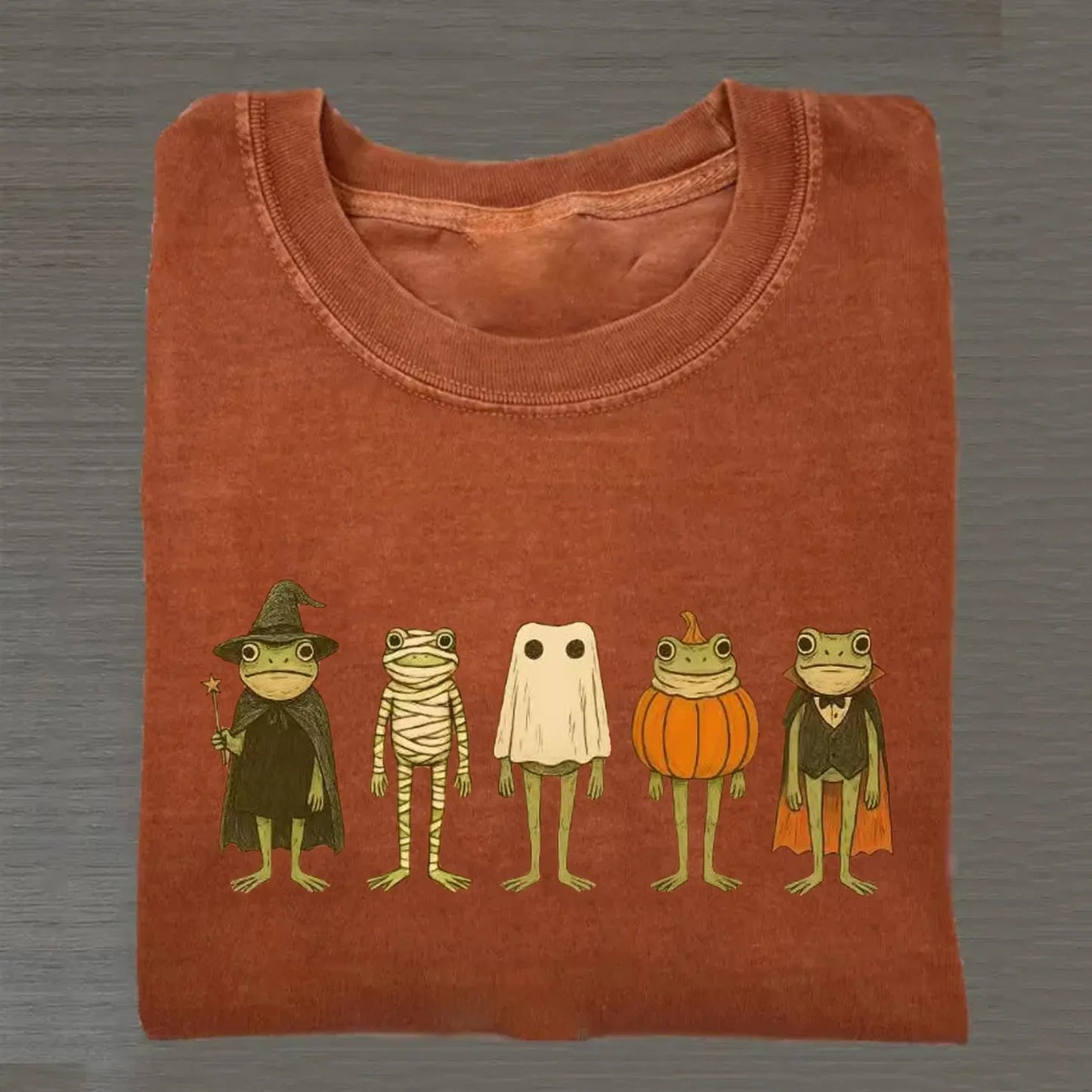 Cute Spooky Frogs in Halloween Costumes - Halloween Shirt