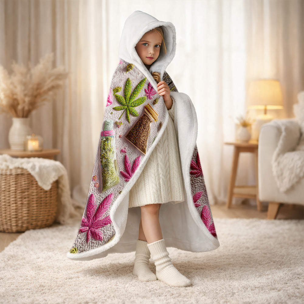 Puff Puff Pass - Personalized Wearable Hooded Blanket