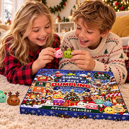 24 Days of Dumpling Christmas Countdown - Personalized Advent Calendar-Myprintsy