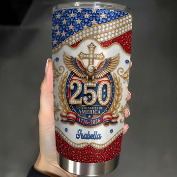 250 United States of America - Personalized Tumbler Cup-Myprintsy
