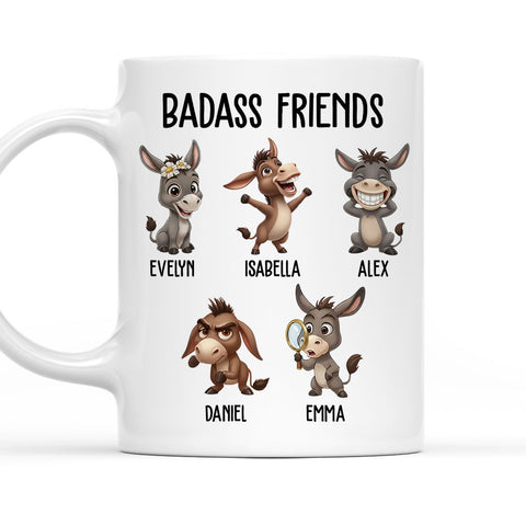 Badass Friends - Personalized Coffee Mug