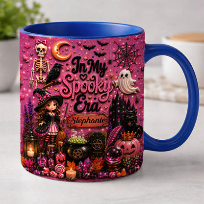 In My Spooky Era - Personalized Pink Halloween Accent Mug